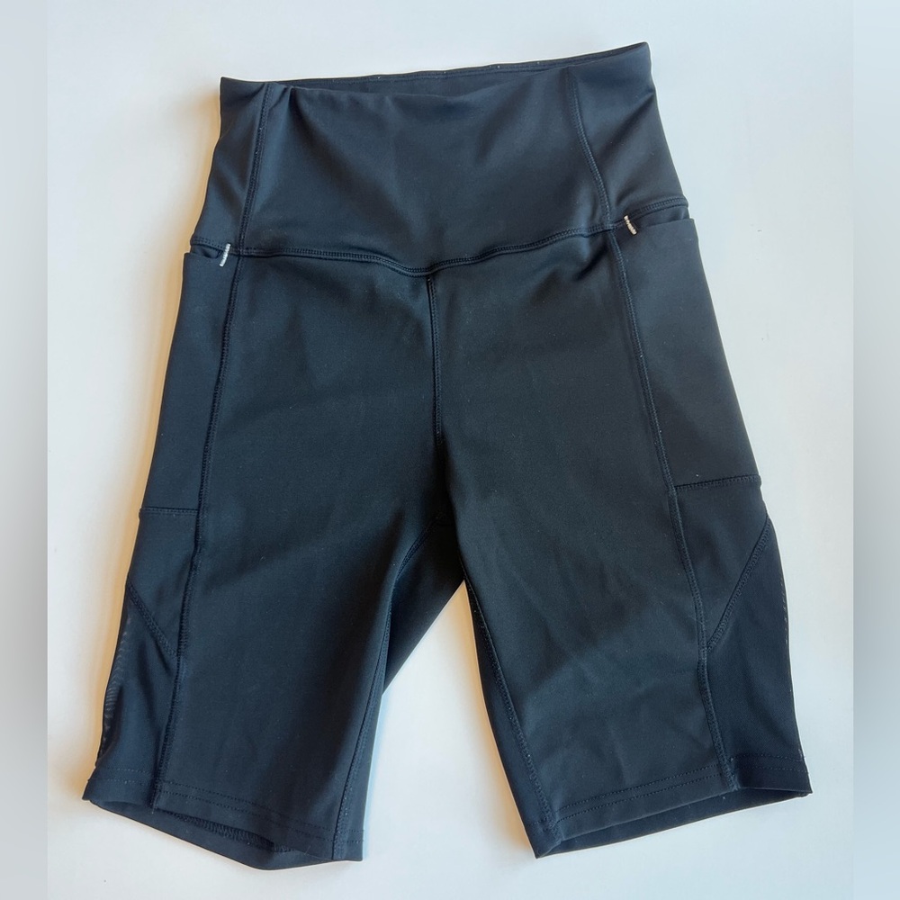 BSP BETTER SPORTS PERFORMANCE High-Waist Black Women's Bike Shorts Size Small